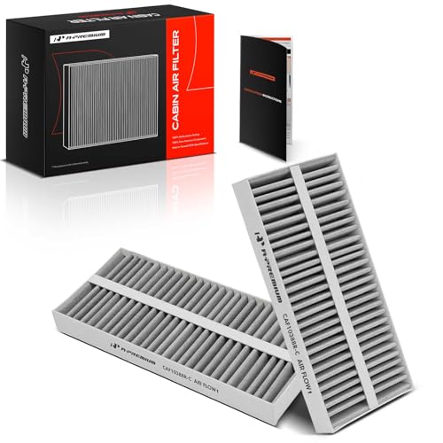 Image of A-Premium 2-Pack Cabin Air Filter with Activated Carbon | Compatible with Nissan Titan 2004-2015, Armada 2005-2015, NV2500 NV3500 2012-2014 & Infiniti QX56 2004-2010, V8 5.6L