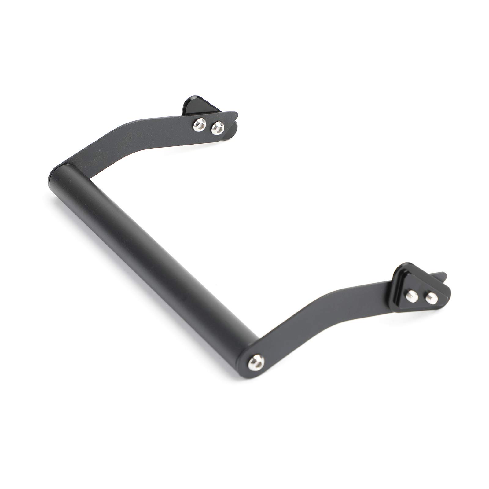 Bruce & Shark Black Windscreen Bracket Mount Smartphone/GPS Holder for Kawasaki Versys650 2015-2019