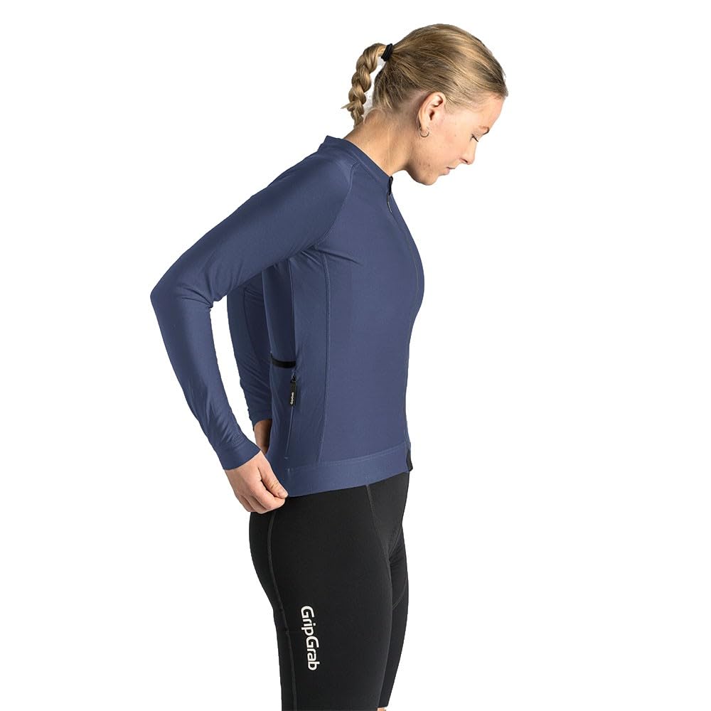 GripGrab PACR Maglia da Ciclismo a Maniche Lunghe, da Donna, Aderente, per la Primavera, l'autunno, la Mountain Bike