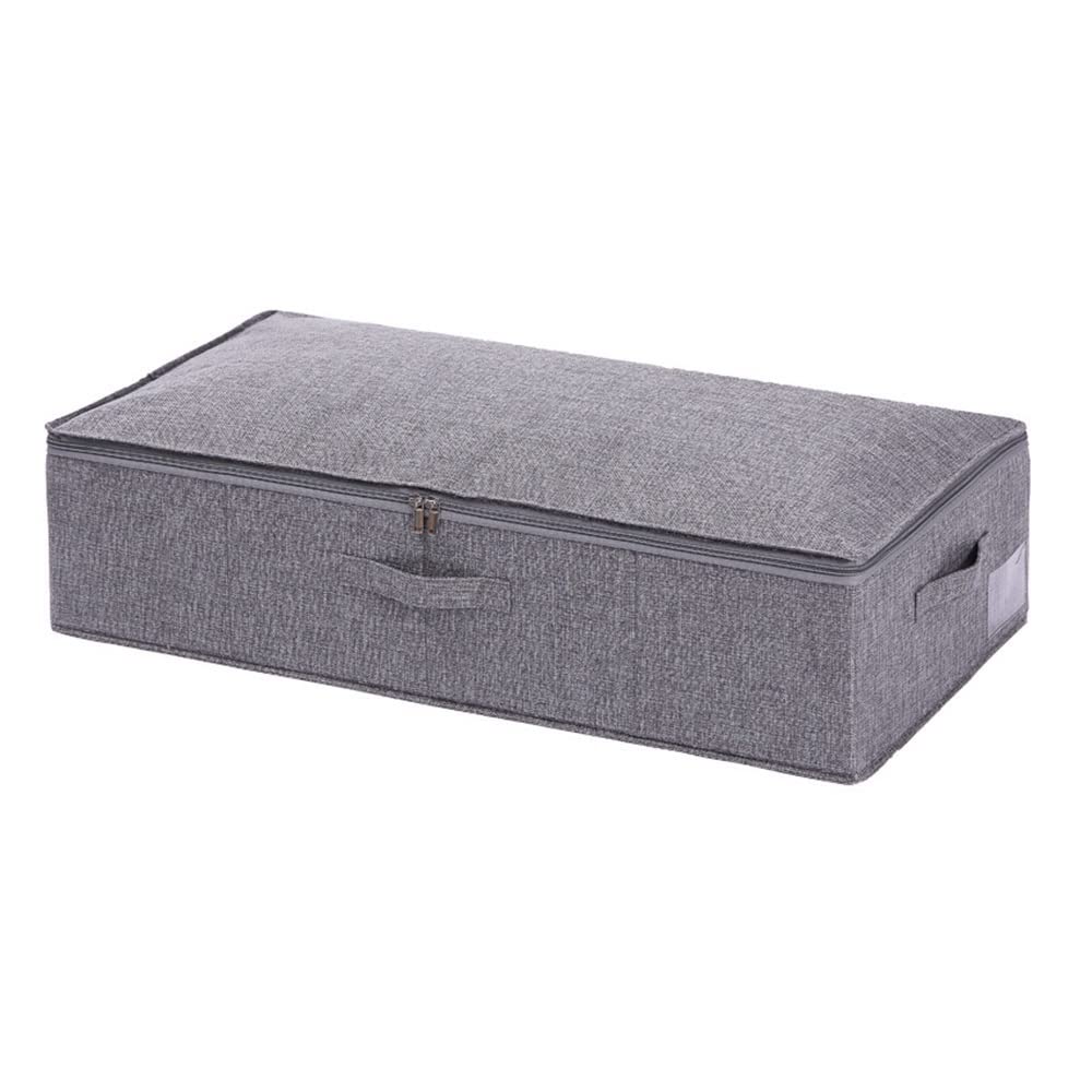 ETRGFTHU Clothes Storage Box Household Wardrobe Underwear Organizer Foldable Design Under-bed Sundries Storage Environmentally Friendly and Tasteless(76cm*38cm*17cm)