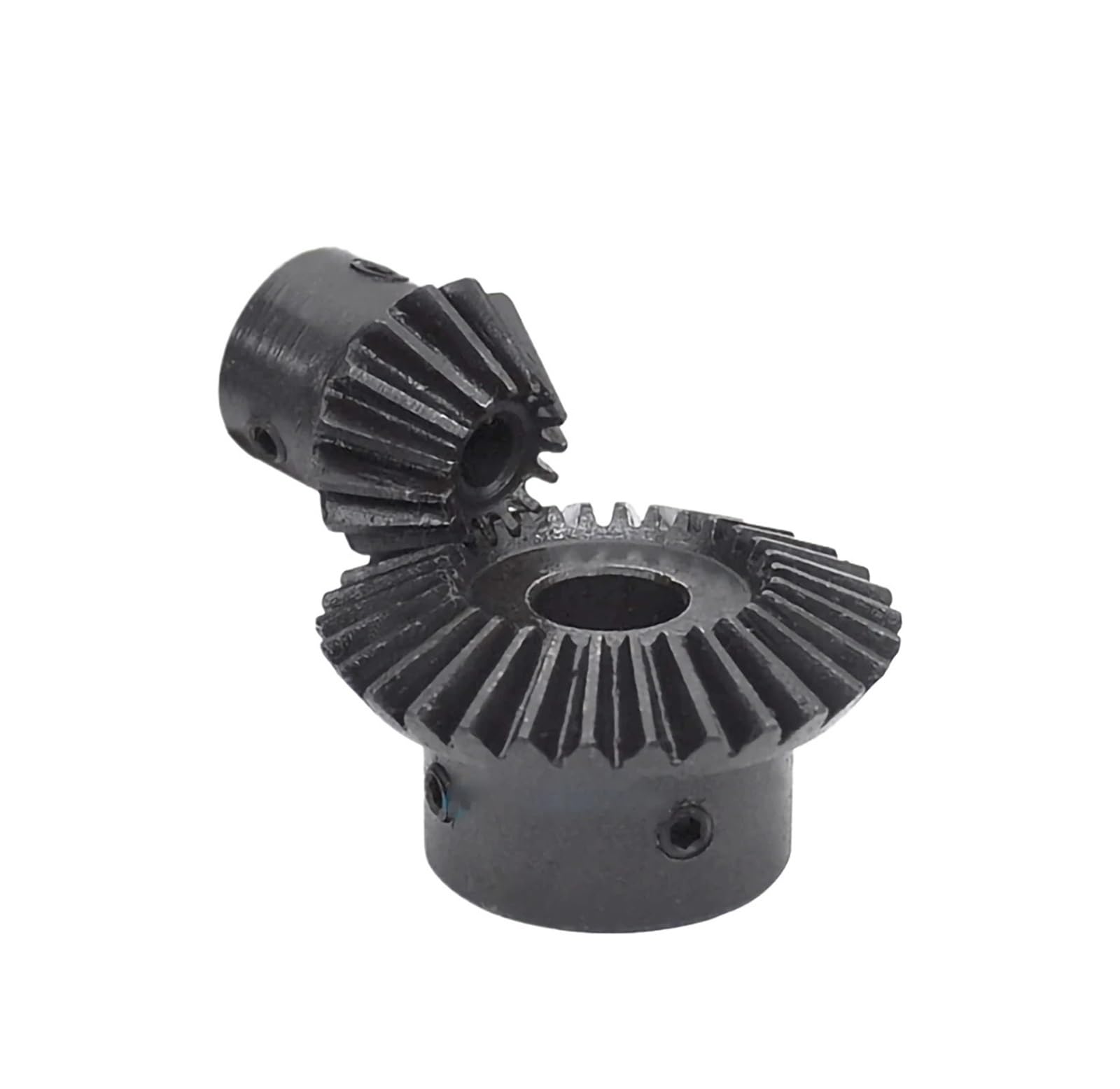 Bevel Gear Pinion Hardware Mechanical 1pcs 1:2 Bevel Gear Steel 1.5M 30 Tooth Bore 8/10/12mm Gear 90 Degrees Meshing Angle Steel Gears(12mm)