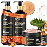 Nuani Batana Oil Shampoo and Conditioner Set...