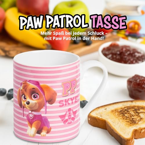 Taza infantil Paw Patrol Skye & Everest 230ml rosa miniatura 2