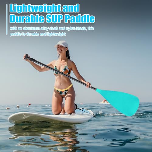 Image of Hollowfly 4 Set 3 Piece Sup Paddle Adjustable Paddle Board Paddles