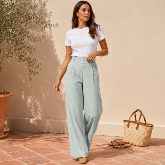 Craftine Kit Couture Pantalon Laurier Lin Céladon