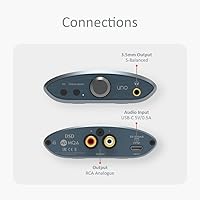 Vista 8 de iFi uno - DAC y amplificador de auriculares - Entrada USB-C - Mejora el audio mediocre - Modos de transmisión/juegos/música Ajusta el sonido a tu