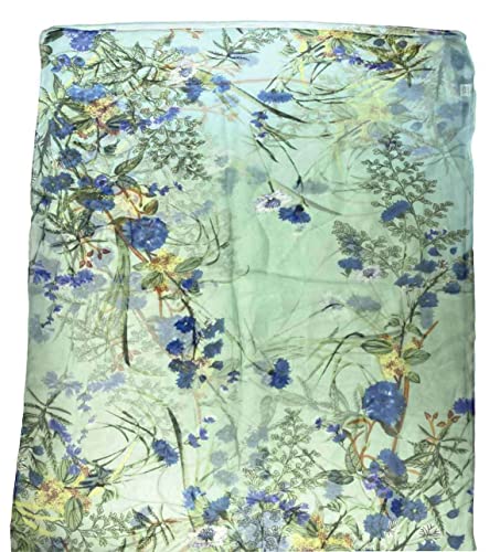 Xyueanlo Scarfs for Women Lightweight Scarves Fashion Print Floral Pattern Scarf Shawls4