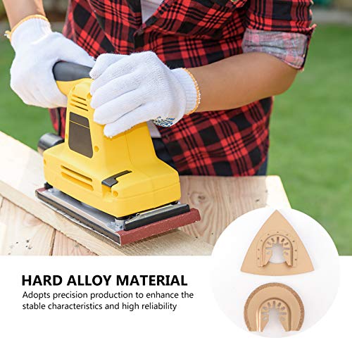 Hemoton 2 PeÃ§as de LÃ¢minas de Ferramenta Oscilante de Carboneto Kits de AcessÃ³rios LÃ¢minas de Se