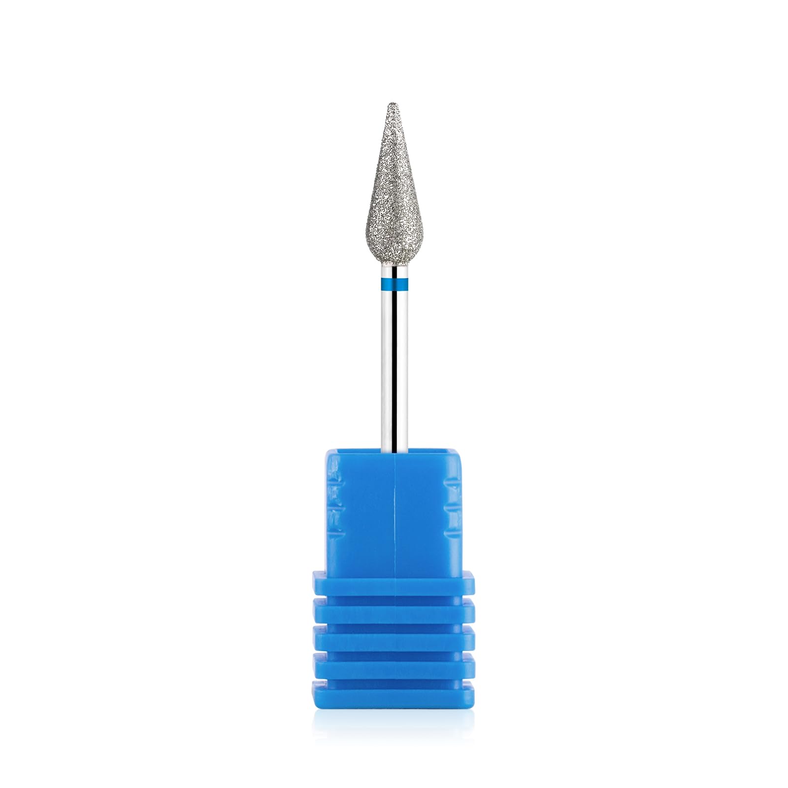 BNG Cuticle Drill Bit for Nails Electric Nail Drill File Bits Professional 1 Pcs Cone Diamond Carbide Cuticle Cleaning Efile Bits Nail Art Replacement Burr Manicure File Tool - Image 2