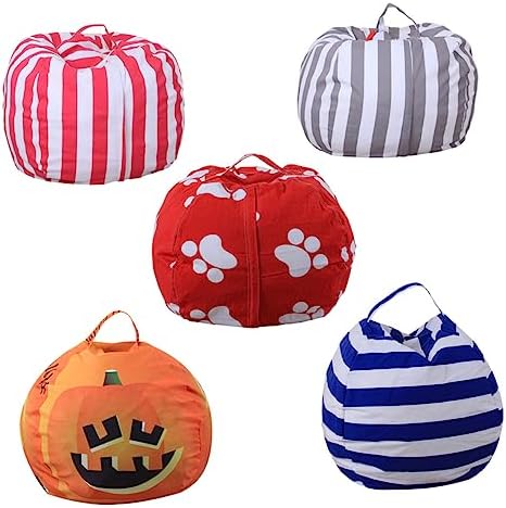 Artibetter Toy Storage Bags Stuffed Dogs for Kids Storage Bag Bean Bag for Kids Storage Pouch Storage Bag Organizer Bag Plush Bag Household Kids Play Mat Toy Storage Bag