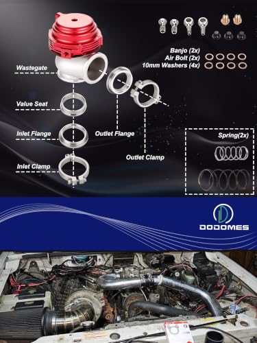 44mm Water-Cooled External Turbo Wastegate – Red - Image 4
