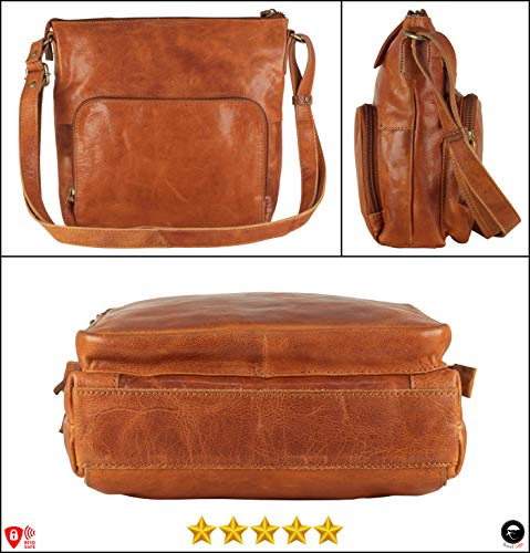 Image of Genuine Leather Crossbody Purse and Handbags - Crossover Bag Over the Shoulder Women | Genuine Leather