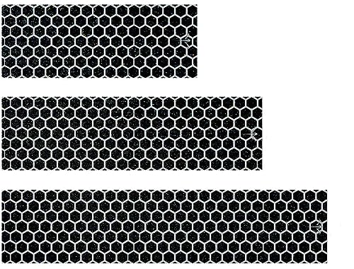 White Water Archery Black Reflective Filled Honeycomb Arrow Wraps 15 Pc Pack Choose Length Width (5