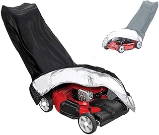 NEAGLORY Outdoors Lawn Mower Cover, Heavy Duty 210D Oxford Waterproof, UV Protection Push Mower Cover, Universal Fit with ...