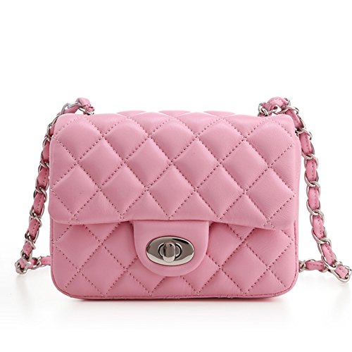 Peaux d'agneau summer sac en bandoulière femme avec chaîne lien-B cuir