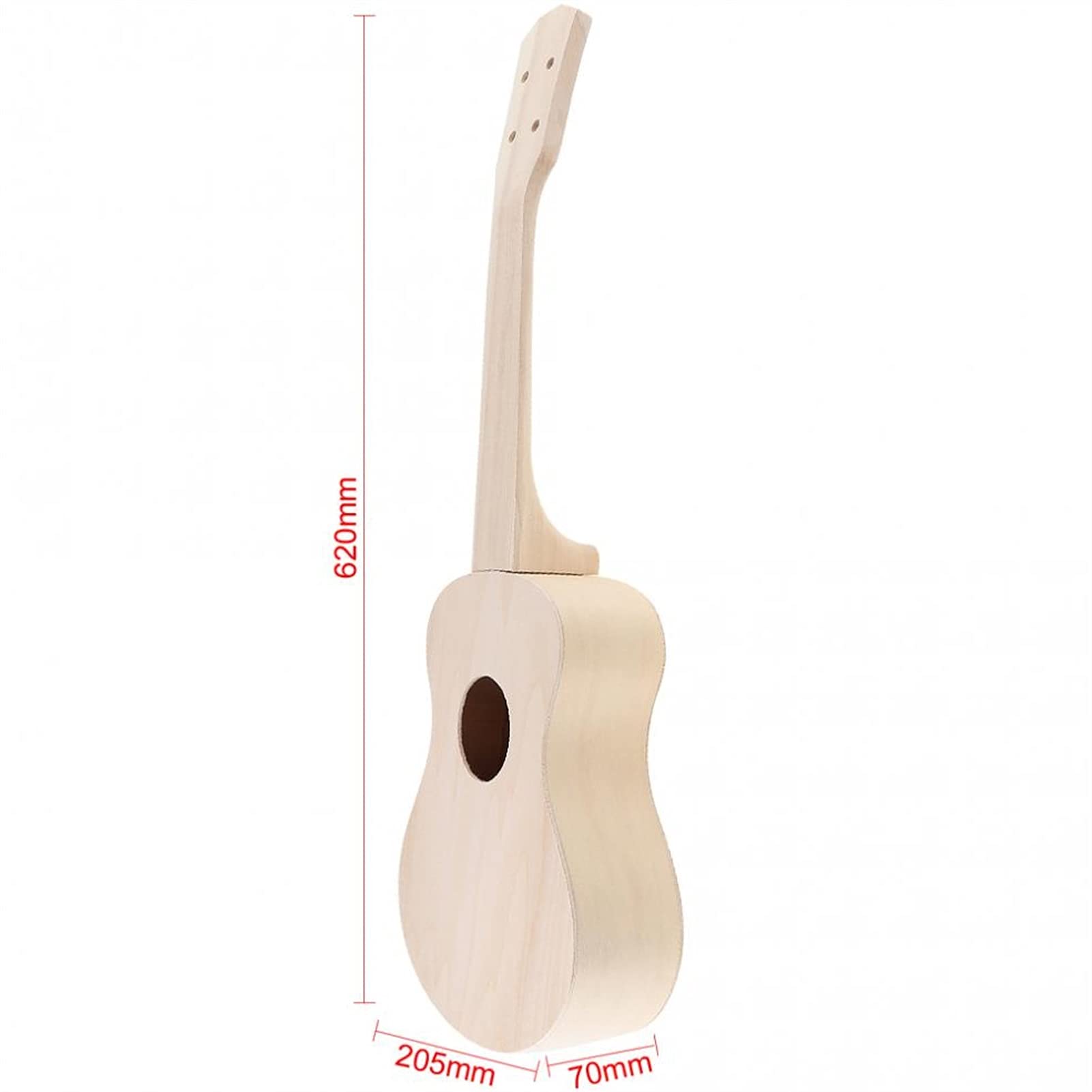 Ukulele koncertowe Początkujący Ukulele 23 Cal Ukulele Basswood DIY Kit Koncert Gitara Hawajska Palisander Podstrunnica Do Malowania Prac Ręcznych Kampania Dla Rodziców I Dzieci
