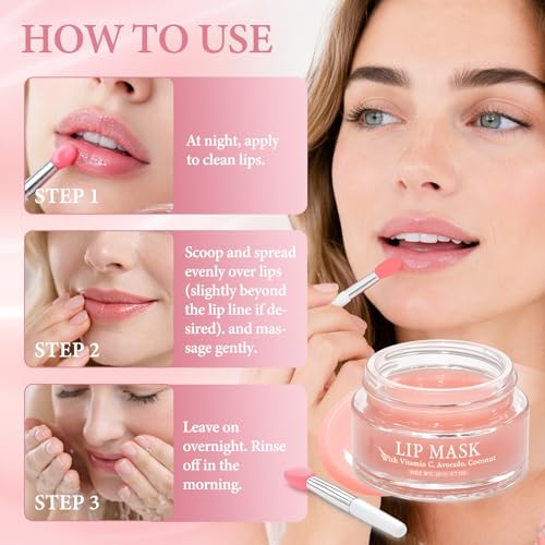 Tiepetly Lip Sleeping Mask Berry 0.7oz — view 5