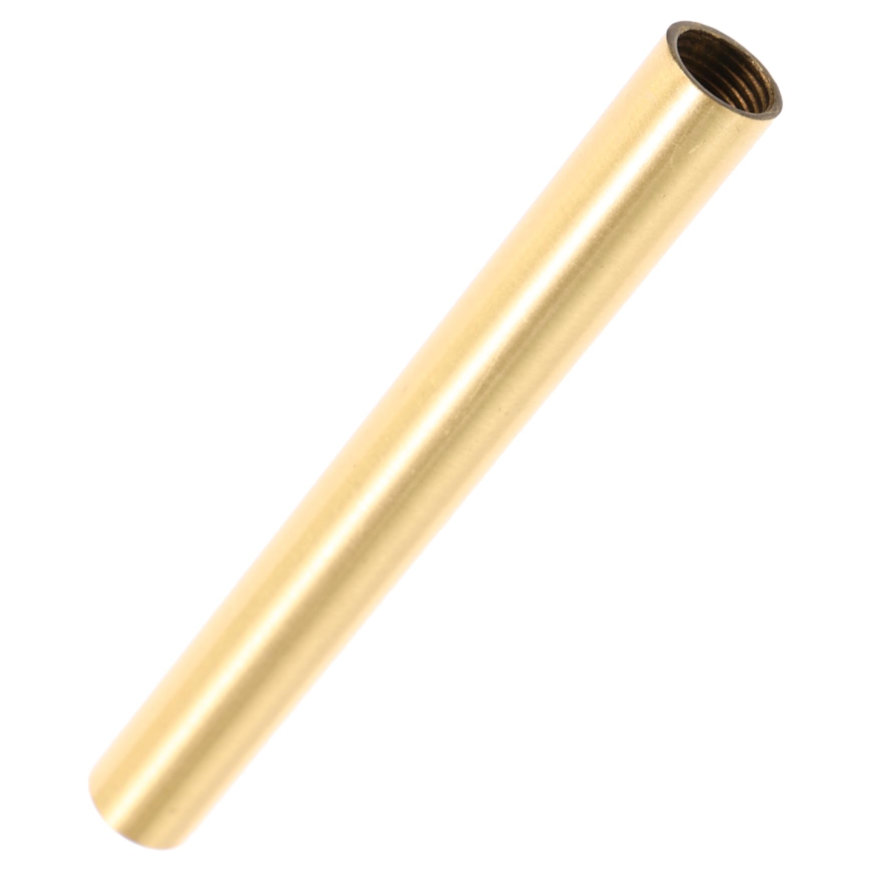 Hemobllo Copper Lighting Fixture Downrod Threaded Stem Replacement Part M10 Hollow Tube for Table Lamp and Wall Lamp Repairs Adjustable Height Vintage Look โ image 1