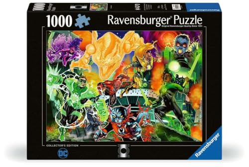 Ravensburger Puzzle 12001345 Green Lantern Collectors Edition - Puzzle de 1000 pièces pour Enfants et Adultes de 14 Ans et Plus