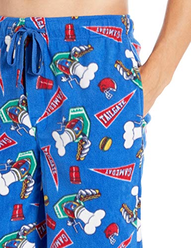 Men's Printed Microfleece Pajama Pant4