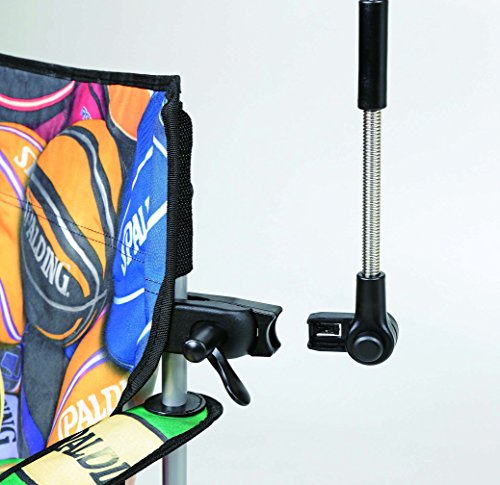 SPALDING(スポルディング) キャプテンスタッグ パラソル 傘 日除け チェア用 デタッチャブル ボールプリント/マルチ UY-8005 3枚目