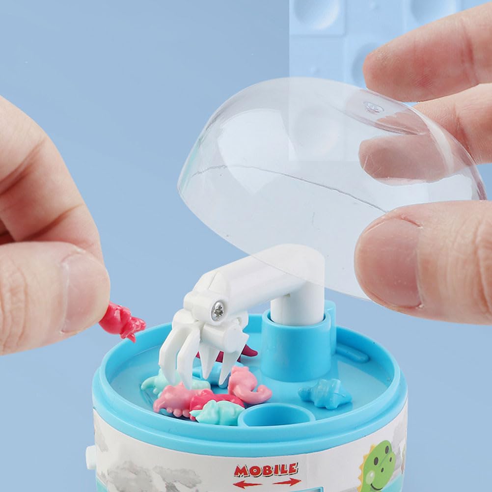 Toddmomy 3Pcs Mini Dinosaur Claw Machine Kids Toy Party Favors Dinosaur Catching Toy Portable Claw Arcade Game for Children - Image 3