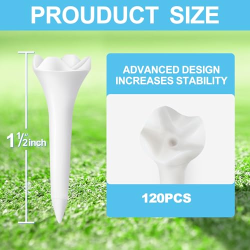Weslymoo 1.5 Inch Plastic Tees