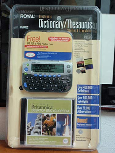 Royal Electronic Dictionary/Thesaurus: Speller & Translator