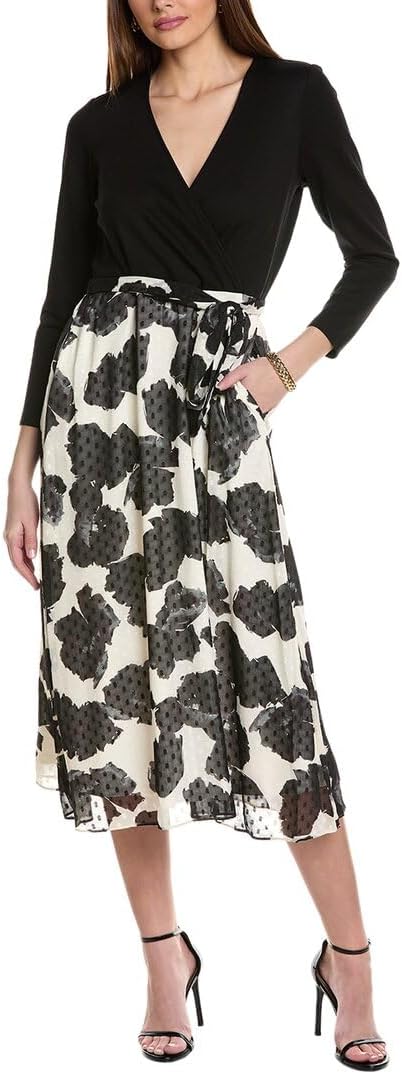 Anne Klein Women's Serenity Combo Dress