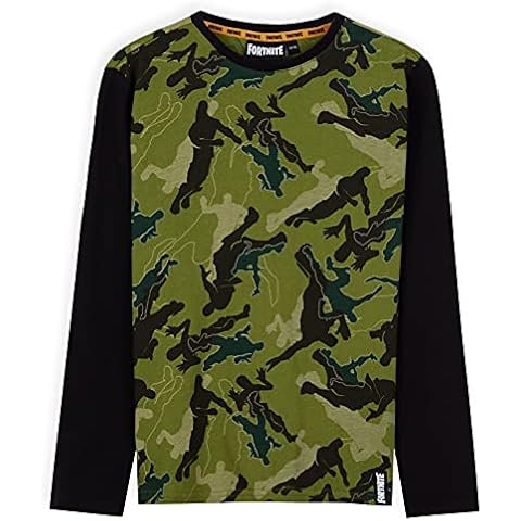 Camisetas Niño De Manga Larga Fortnite Cover