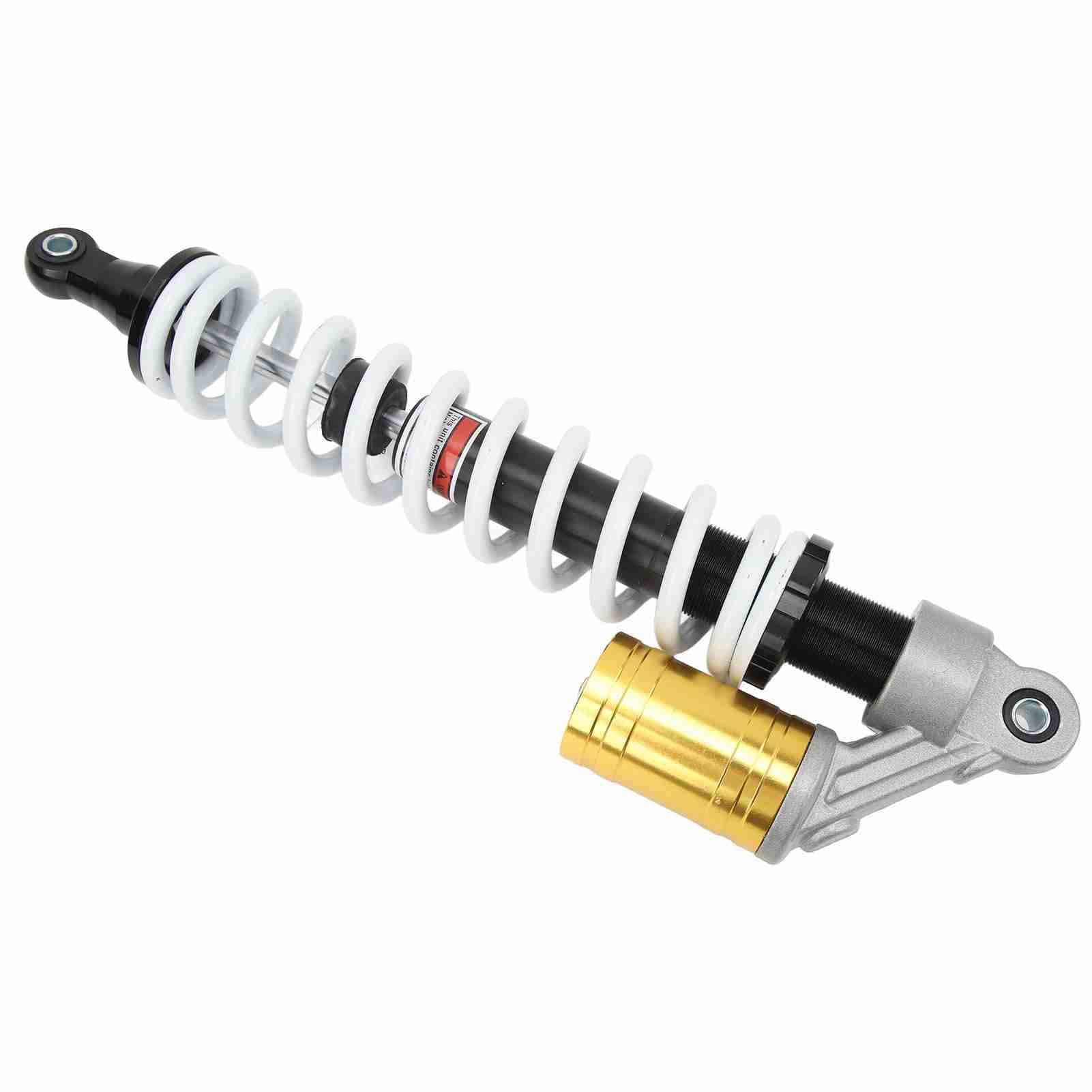Ammortizzatore a molla di sospensione – Distanza dei fori da 430 mm Smorzamento regolabile per 150cc 200cc 250cc PIT Dirt Quad ATV Trail Dune – Lega di alluminio CNC durevole