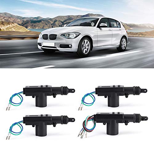 Auto Centrale Vergrendeling, Universele Centrale Deurslotaandrijving Afstandsbediening Conversiekit voor 4-deurs Voertuig Keyless Entry Systeem 433.92 MHz - Afbeelding 3