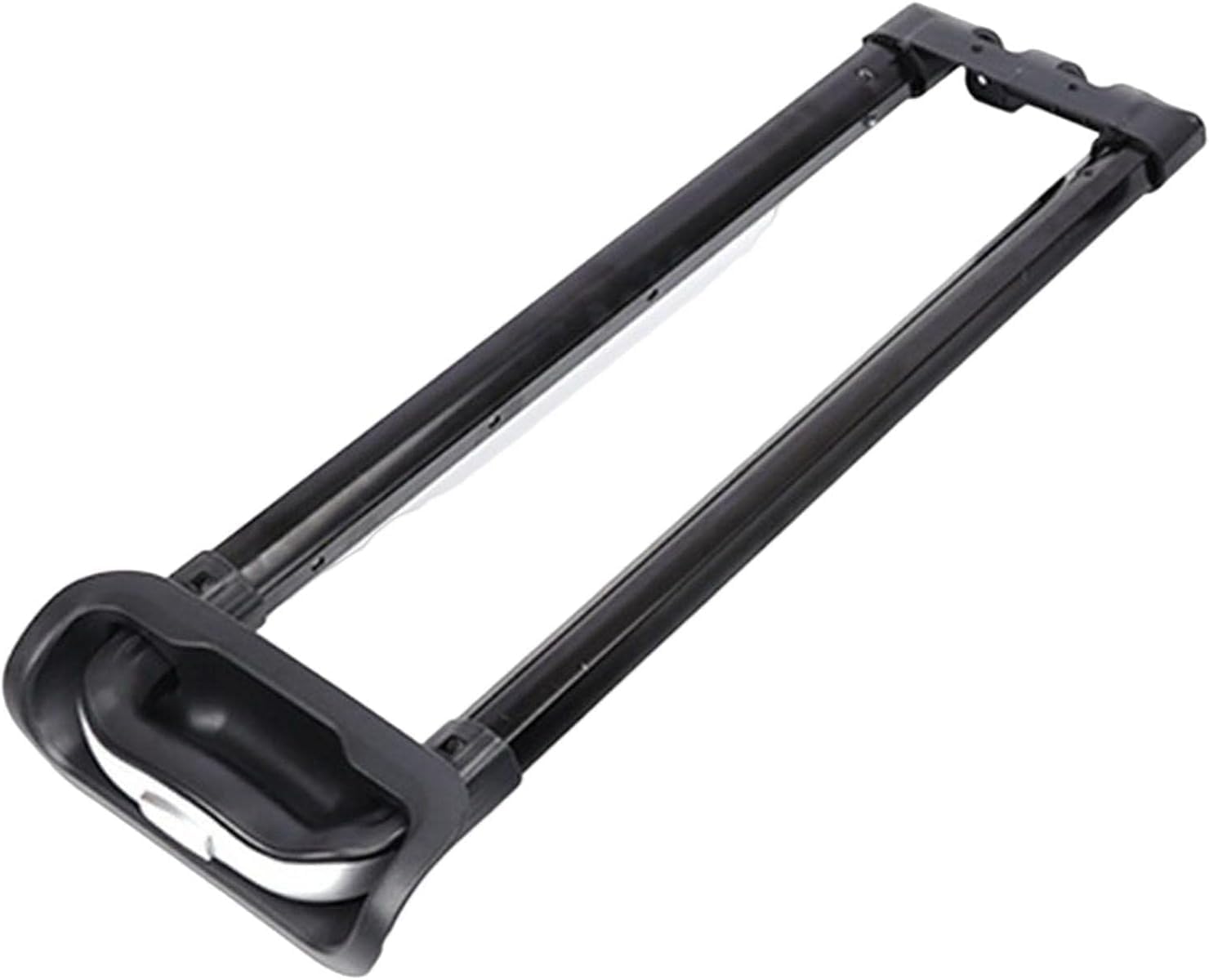 Barre télescopique pour bagages, poignée de bagage de voyage, pièces de rechange pour valise, tige de traction, pièces de rechange pour valise (2 sections)