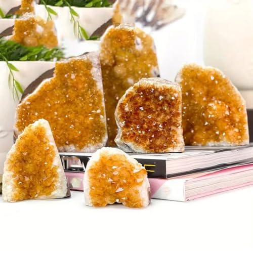 Large crystal clusters stone authentique de 500g aux éclats violets profonds