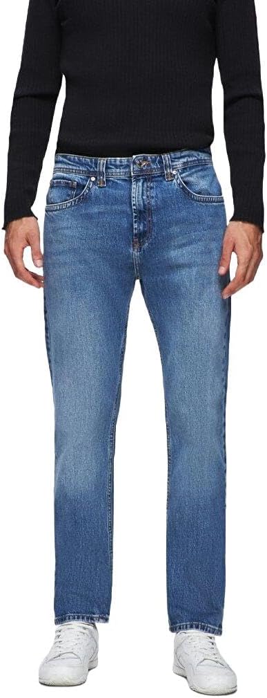 LTB Jeans Hollywood Y Straight Leg Men's Denim Trousers | Mid-Waist Denim Comfort | Made in Türkiye