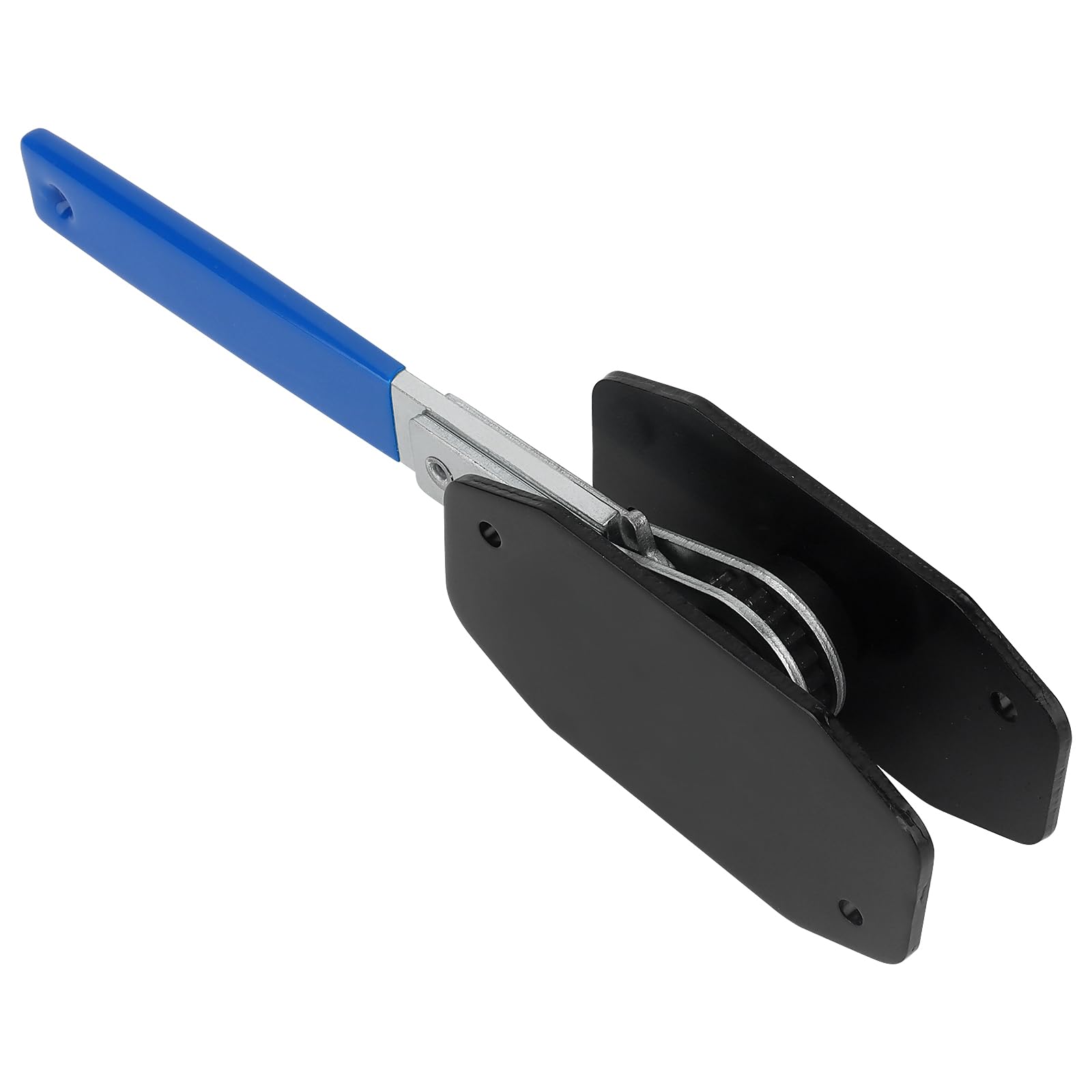 Divaricatore del Pistone del Freno, Strumento pressa pistone a cricchetto, Pinze Flottanti Fisse per Manutenzione Riparazione Freni Auto, con 4 Ganci di Ricambio, 230 x 60 mm, Blu