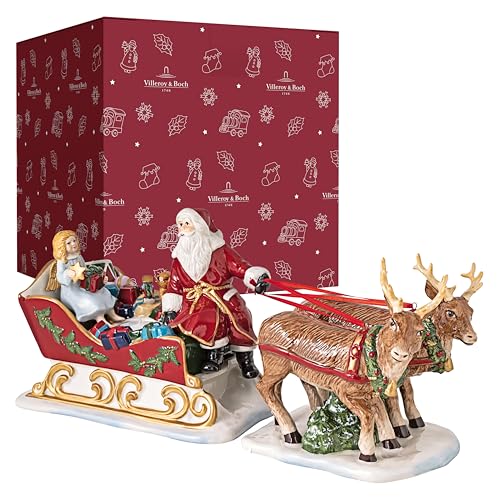 Villeroy & Boch - Christmas Toy's Memory Schlitten, dekorative Figur...