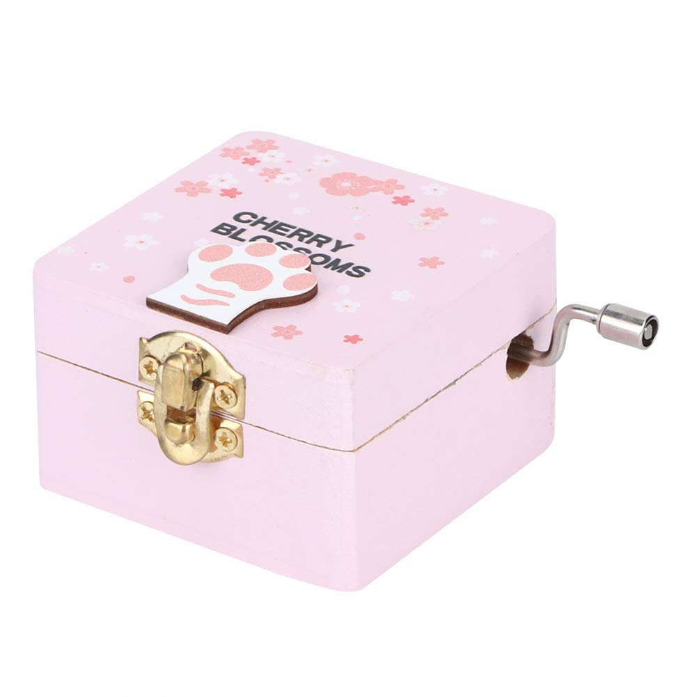 Carillon A Manovella In Legno - Musica "Happy Birthday", Regalo Compleanno - Foto 6