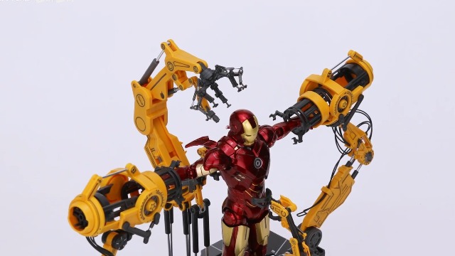 アメコミ IRON MAN MARK IV SUIT-UP GANTRY 1/10 ZT Toys 1/10