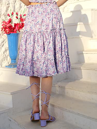 Image of Sera Polyester Western Skirt