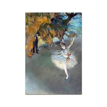 Amazon.co.jp: エドガードガ美学ポスターバレリーナウォール