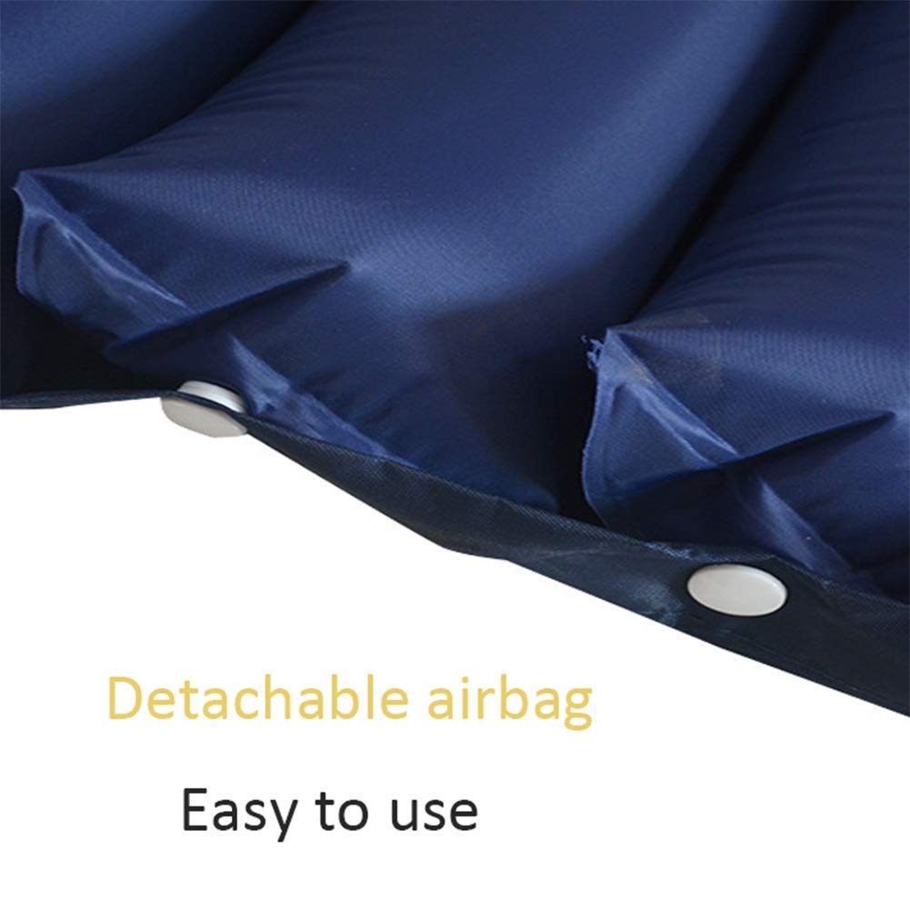 Colchón de Aire antiescaras, colchón antiescaras con Ondas de Tira, Alivio del Dolor a Prueba de Agua, diseño de Orificio para cinturón Desmontable, cojín para Dolor de Cama para Ancianos