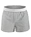 Soffe Womens Authentic Short (M037) -Ash -Large