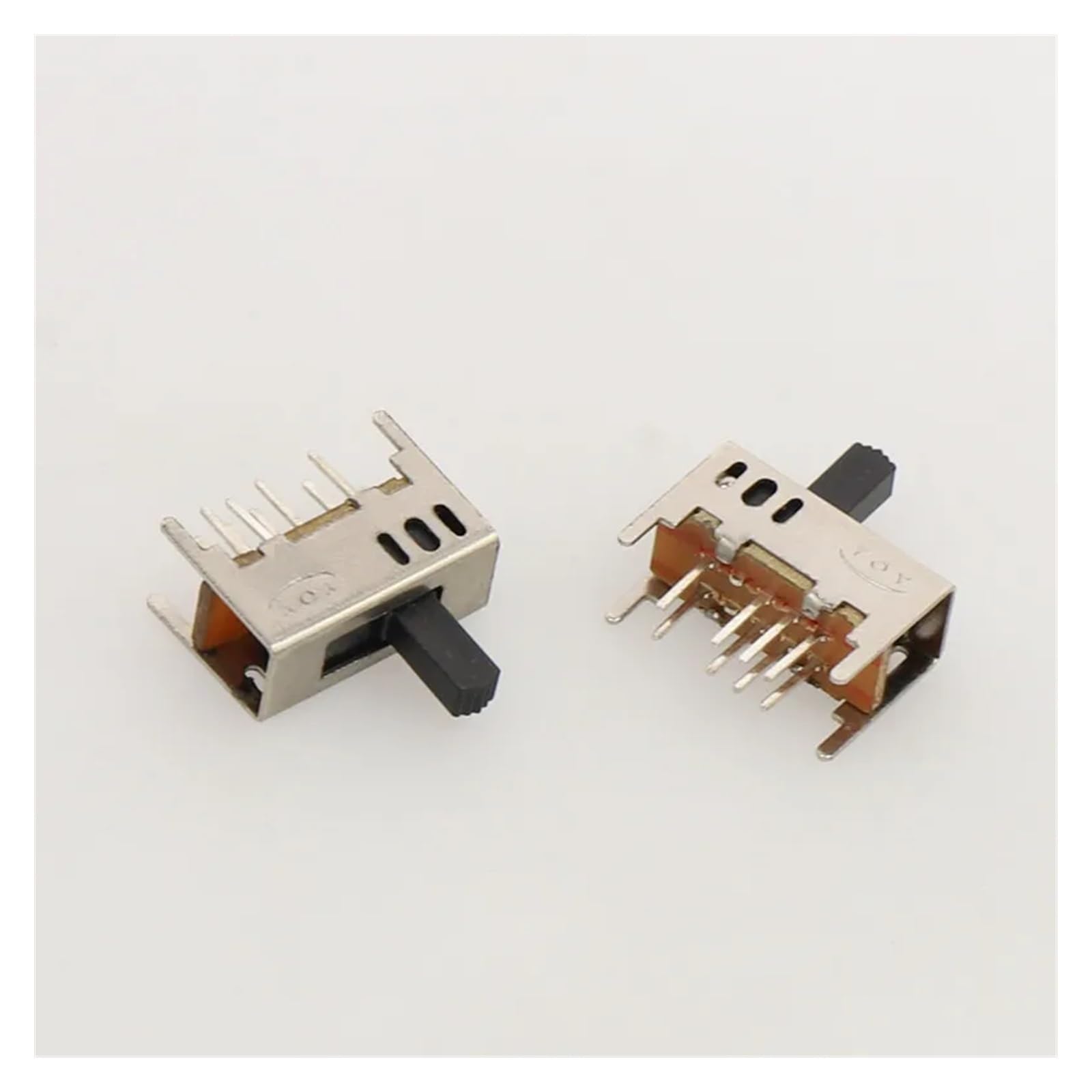 POWTAXBJGD 20 Pcs SS-23D03-G5/G7 2P3T 3-Position 8 Pin Horizontal Slide Switch 16mm x 12mm x 7mm(SS-23D03-G7)