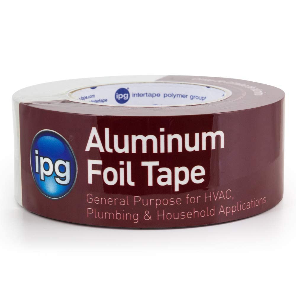 Intertape Polymer Group ALF150L - Cinta adhesiva metálica (48 mm x 45,7 m, caja de 12 unidades)