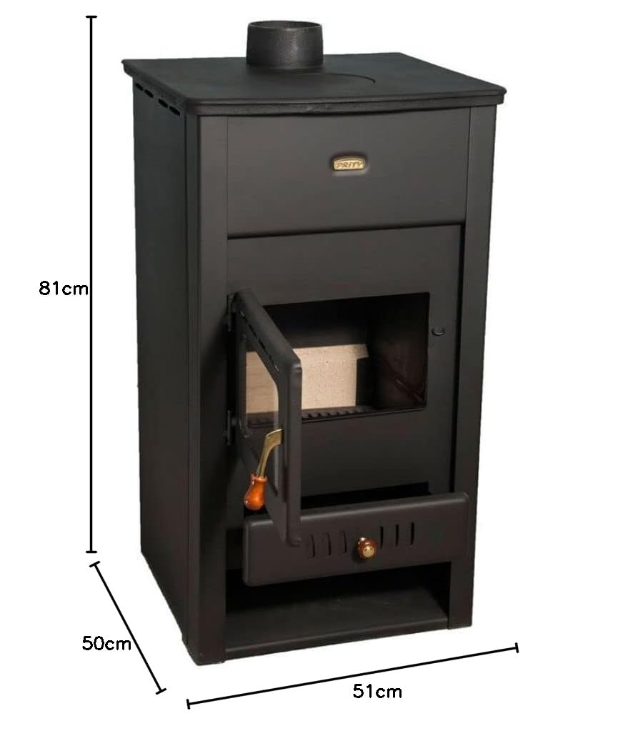 Poêle à Bois Prity modèle K2 CP Puissance 10 kW