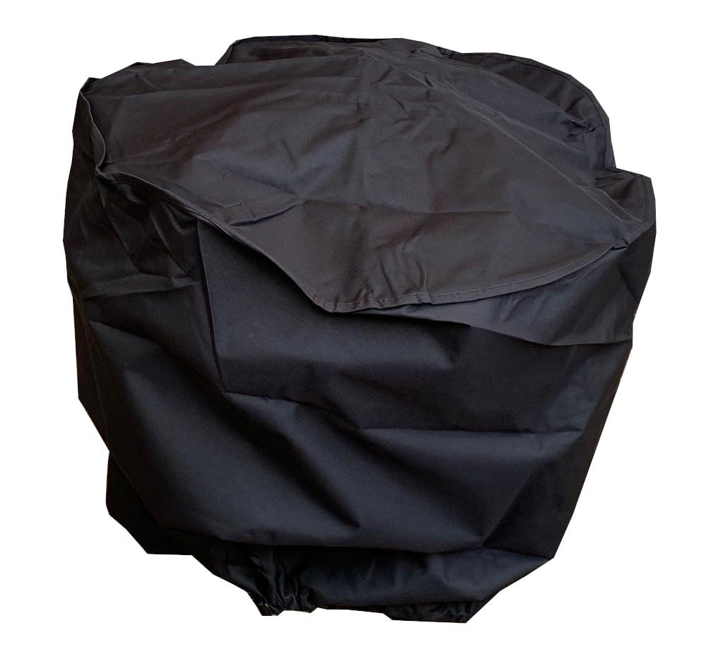 Selections Premium Waterproof Outdoor Garden Firepit Cover in Black (65cm)