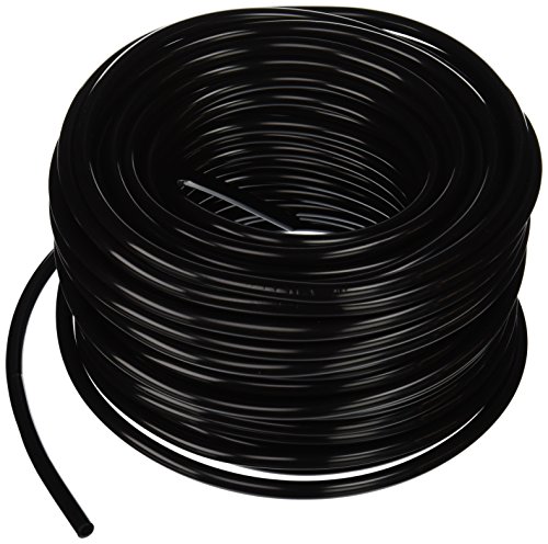 Hydro Flow 100 ft Vinyl Tubing, Black - 3/16' ID x 1/4' OD