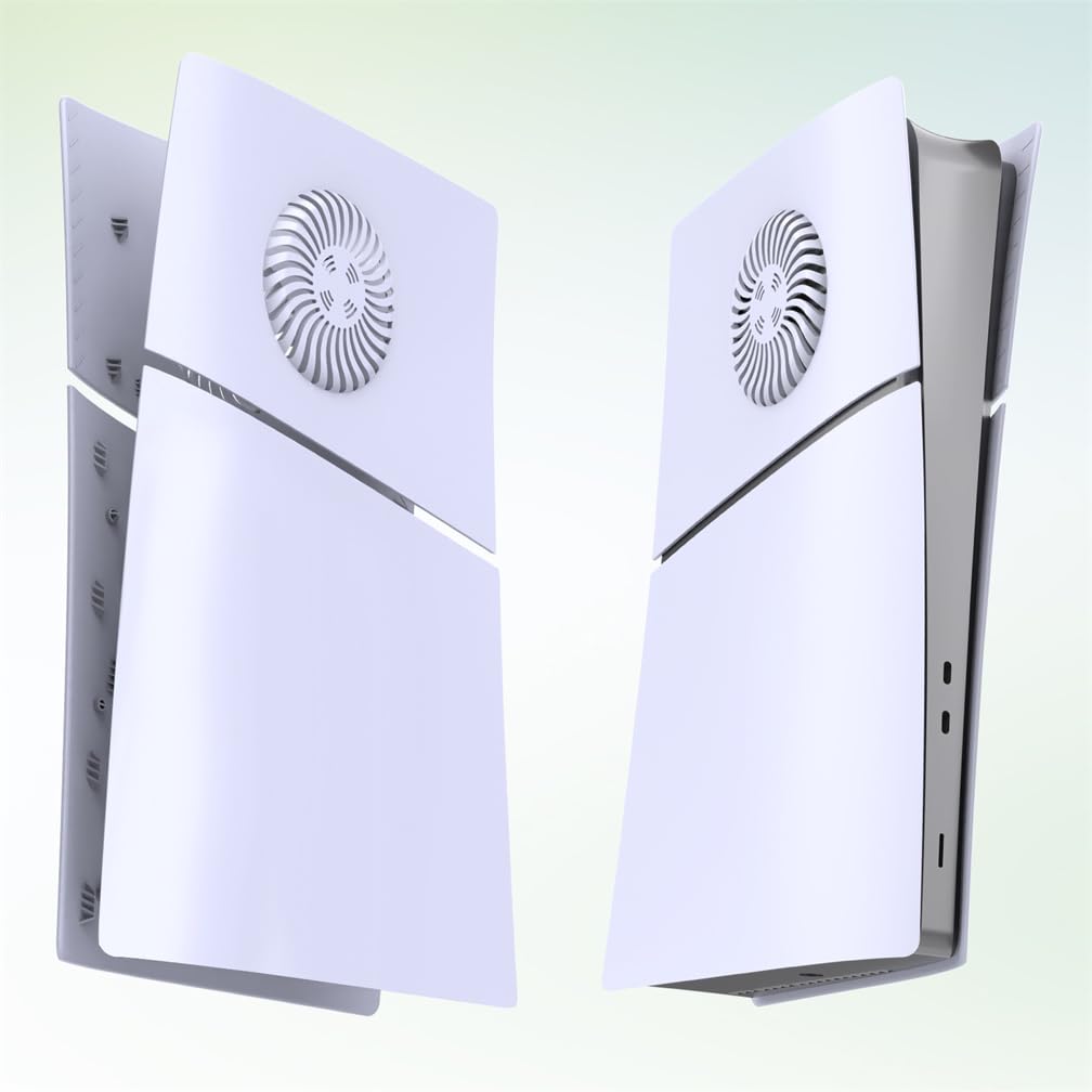 P5 Slim Faceplates Cover protettiva Digital Edition, piastra di raffreddamento antipolvere ABS dissipatore di calore pannello di ricambio per console PS5 Slim