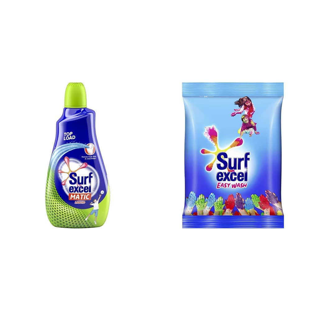 Buy Surf Excel Matic Top Load Liquid Detergent 1 L & Easy Wash